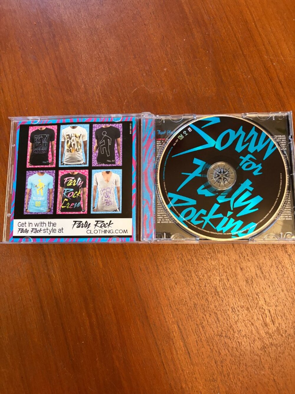 LMFAO Sorry for Party Rocking CD Audio Untested Used - Picture 3 of 3